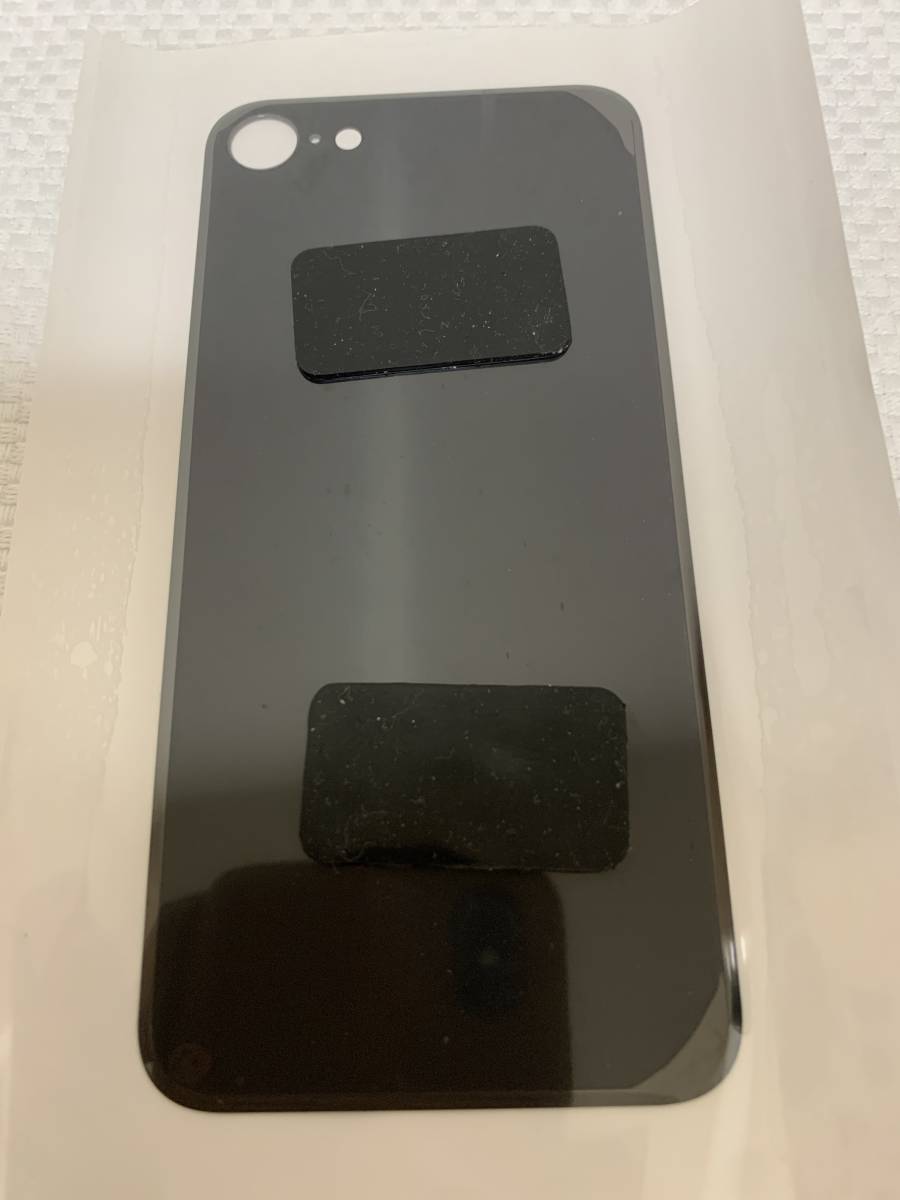 A8-iPhone 8 バックパネル スペースグレー 背面ガラス新品未使用品の画像1