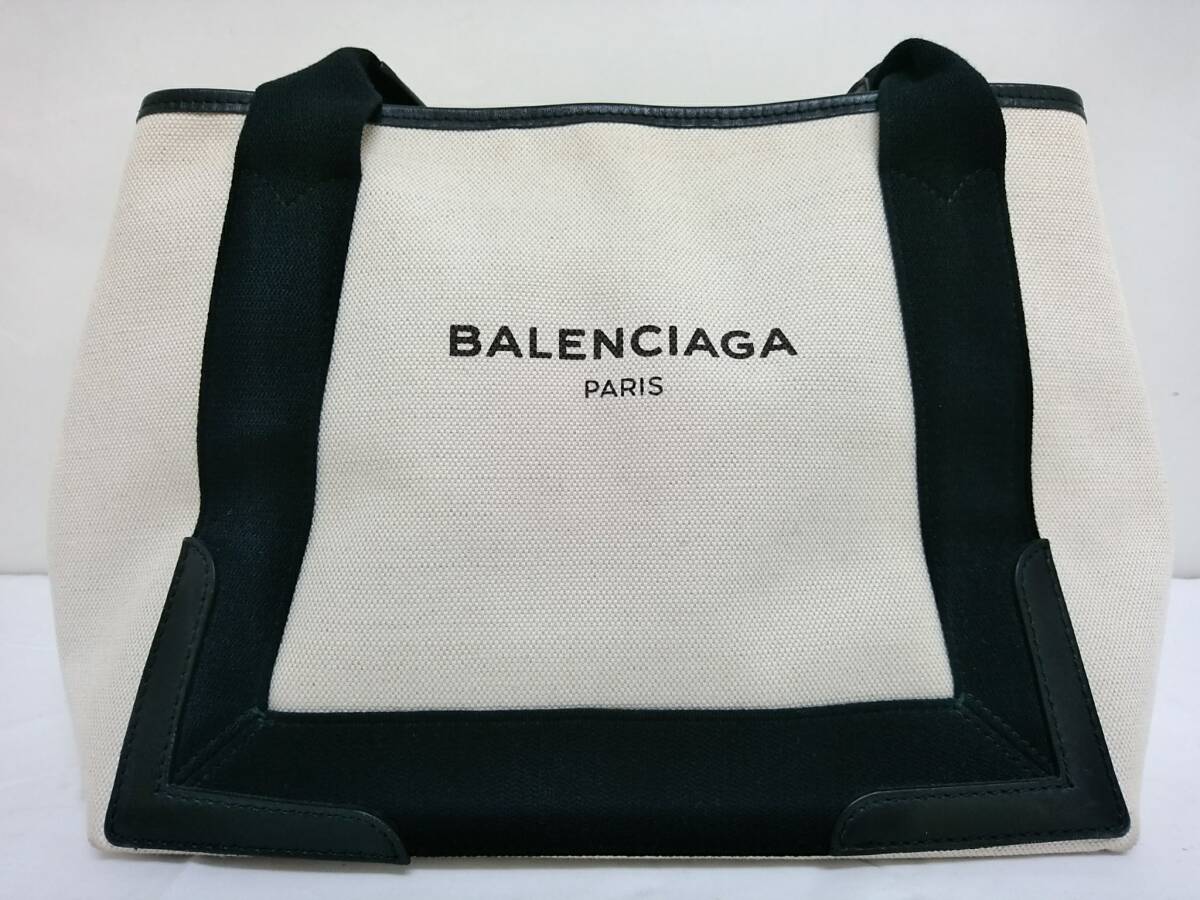 [USED товар ] BALENCIAGA Balenciaga темно-синий бегемот s сумка 339933 большая сумка / внутренний сумка имеется /02SH032504-10