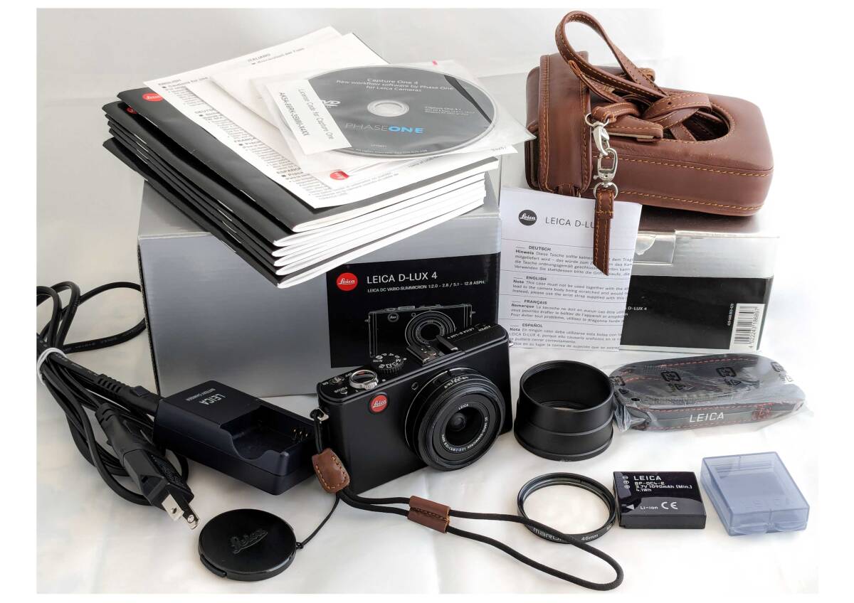 ***　LEICA　ライカ　D-LUX4　付属品、おまけ多数　***