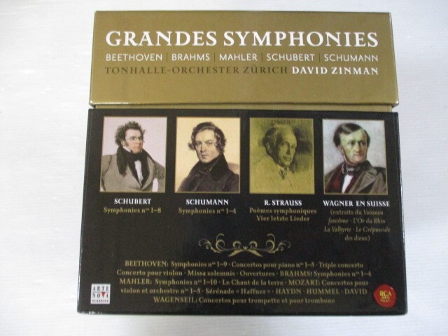 BS １円スタート☆GREAT SYMPHONIES & OTHER CLASSICAL WORKS TONHALLE ORCHESTRA ZURICH DAVID ZINMAN　中古CD☆　_画像10