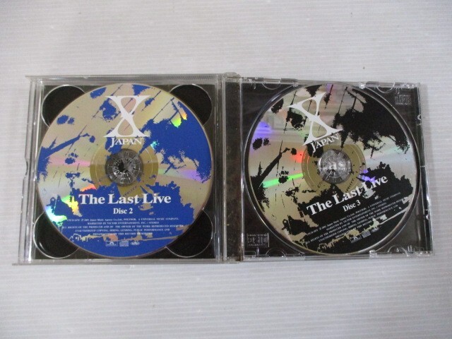 BT J4 送料無料◇X JAPAN The Last Live　◇中古CD　_画像3