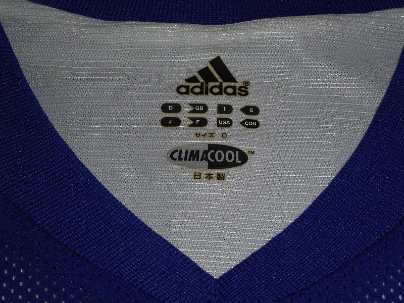 adidas(アディダス) 2002年 日本代表 レプリカユニフォーム ホーム 半袖 Oサイズ_画像9