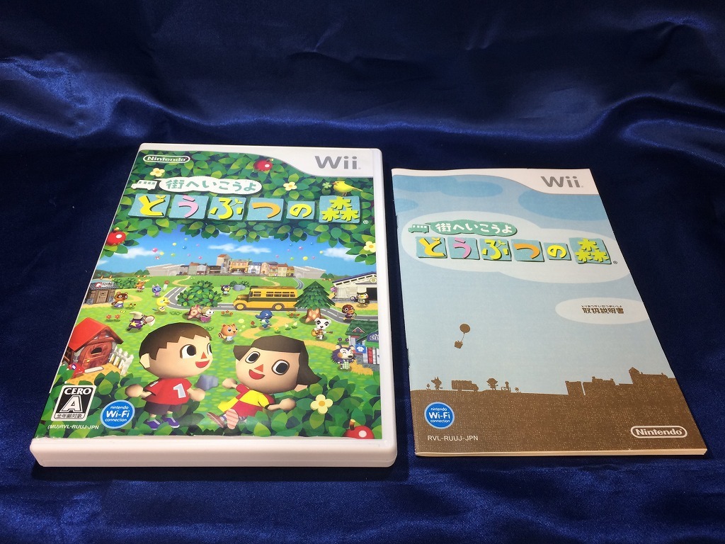 中古A★街へいこうよ どうぶつの森 Wiiスピーク同梱★Wiiソフト_画像3