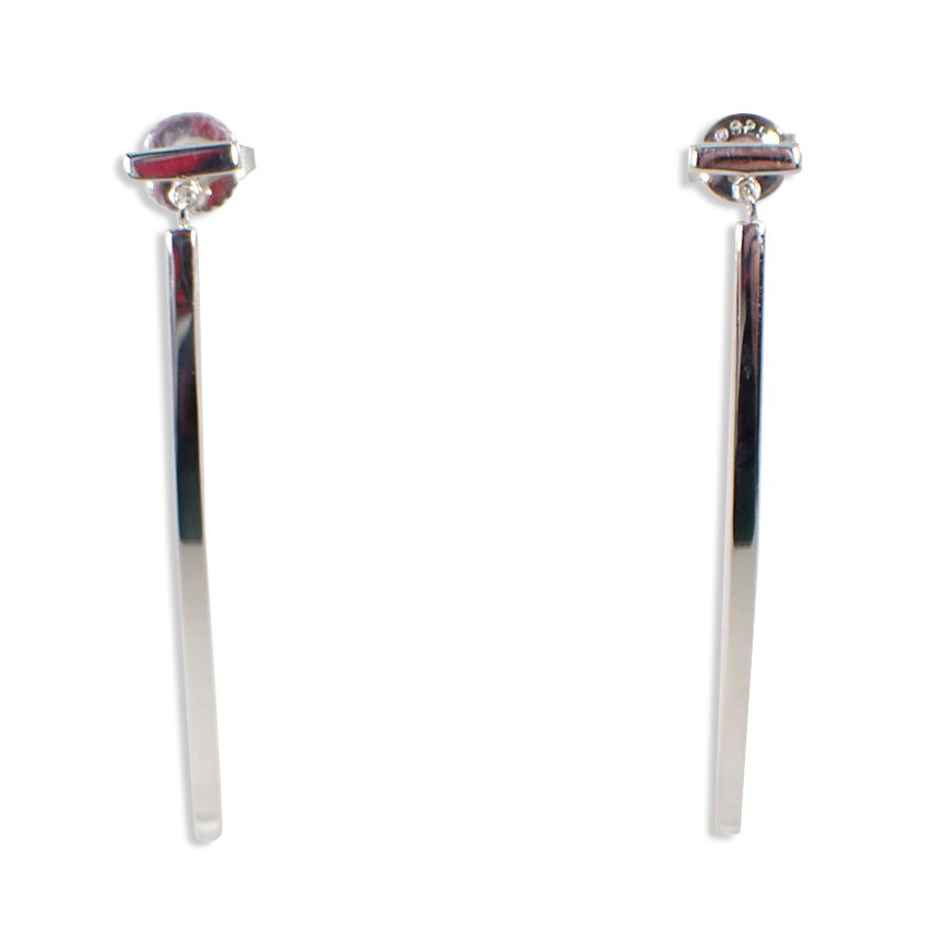【全商品オープニング価格 特別価格】 19102円 【中古】TIFFANY/ティファニー 925 Tワイヤー バー ピアス