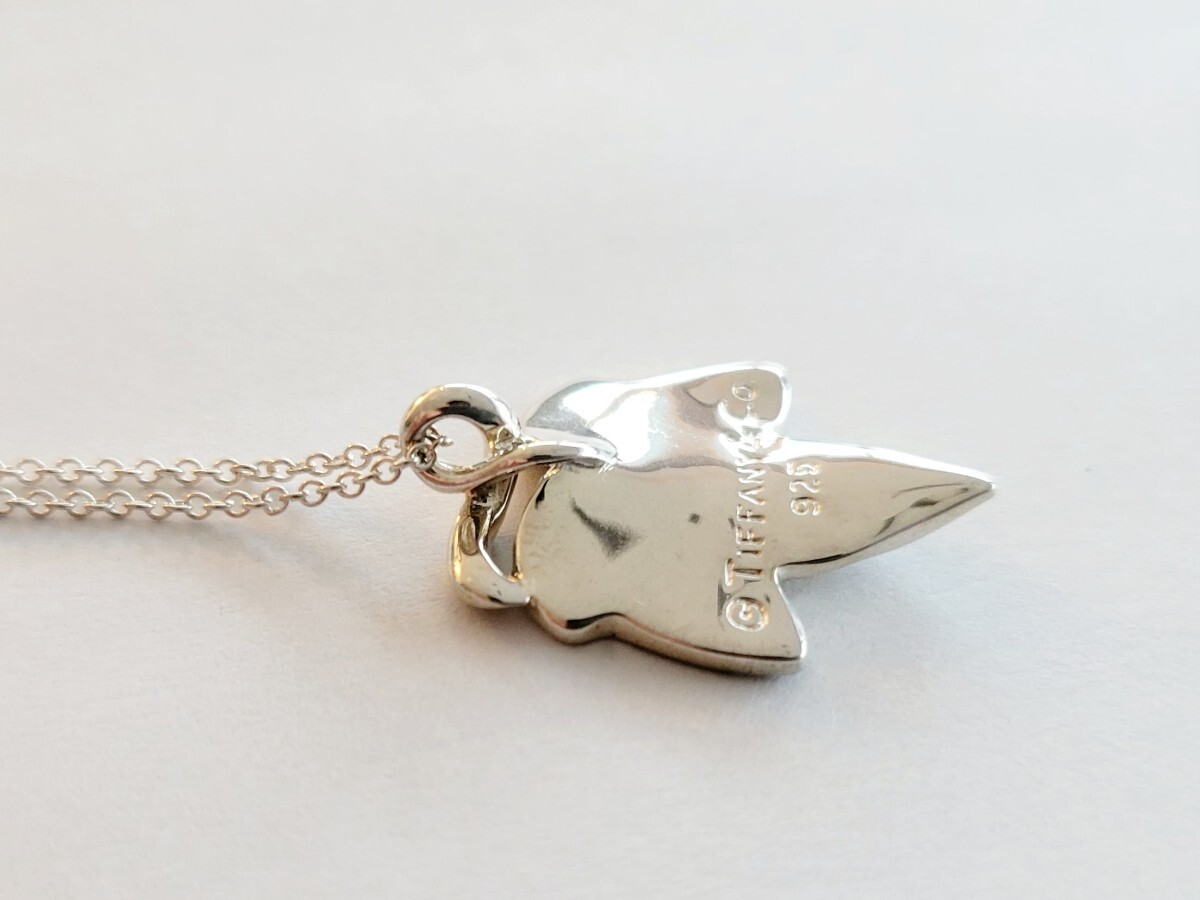 Tiffany ティファニー 本物 メイプルリーフネックレス シルバー