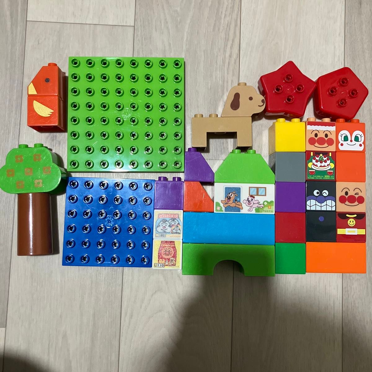 45g アンパンマン　ブロックラボ　ブロック　デュプロ　duplo レゴ