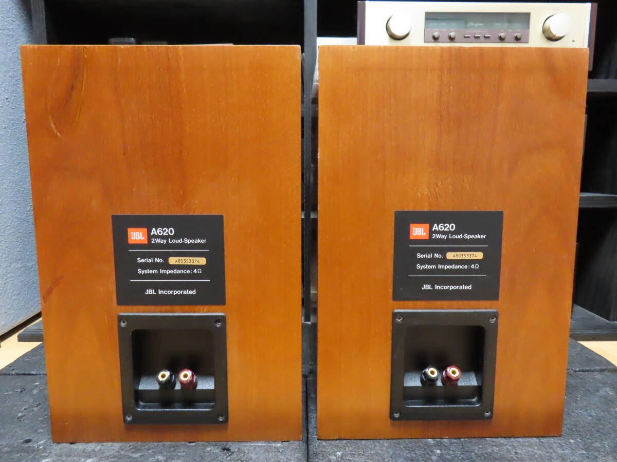 Yahoo!オークション - 美品 JBL A620vecchio メンテナンス済み Yahoo!オークション - 美品 JBL A620vecchio メンテナンス済み