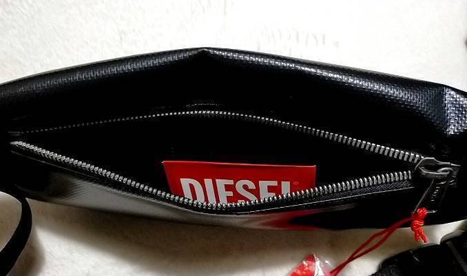 【未使用】【送料無料】ディーゼル バッグ メンズ ボディバッグ DIESEL ベルトバッグ ブラック X08368 P4447 T8013 _画像10