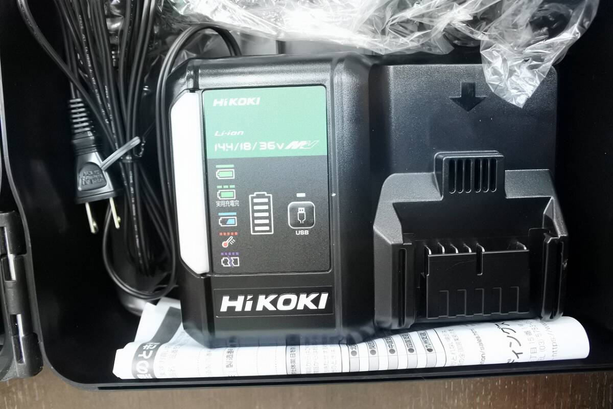 工具祭 未使用品 HiKOKI ハイコーキ インパクトドライバ WH36DC 36V コードレス_画像4