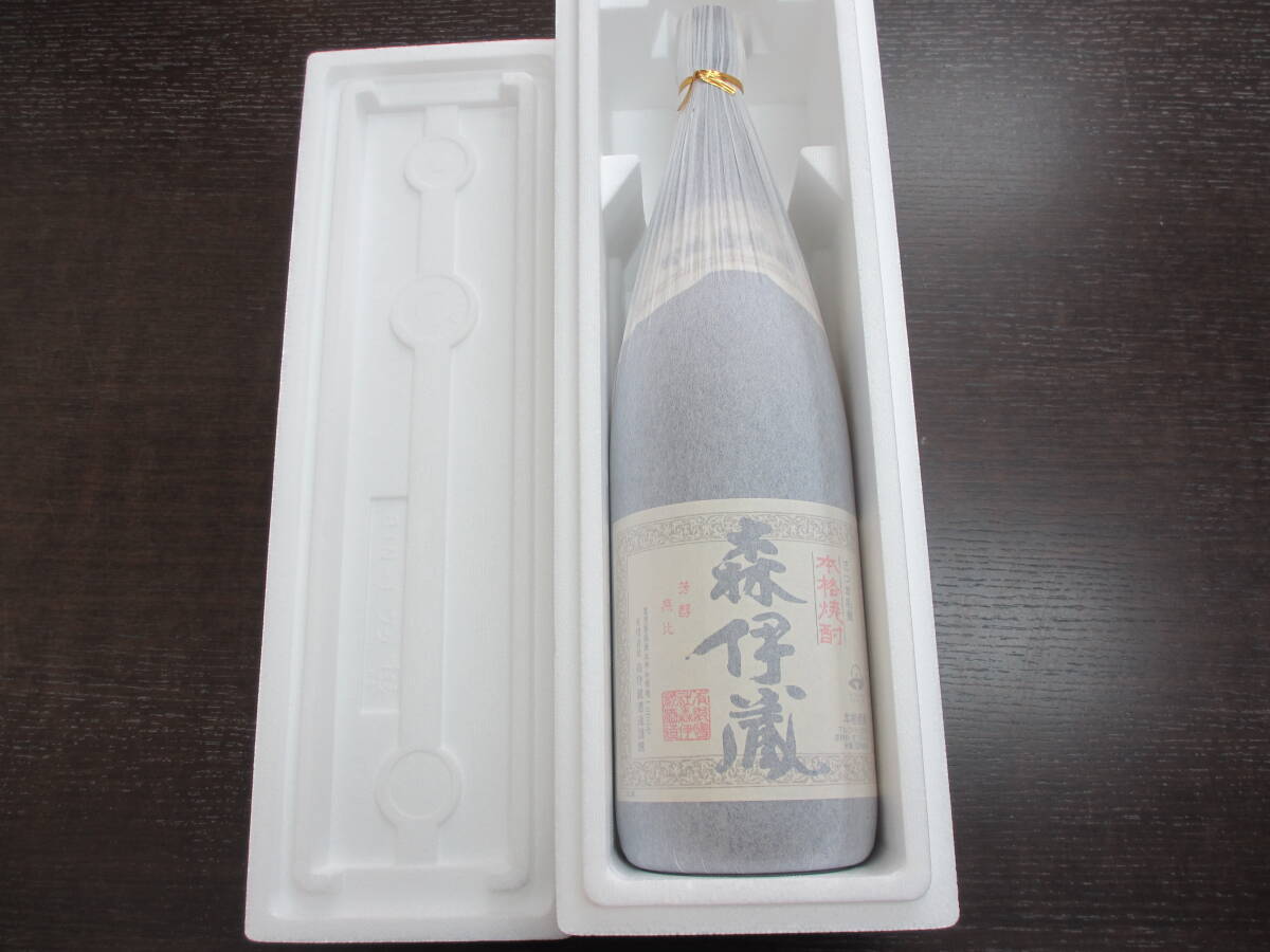 53521 酒祭 焼酎祭 本格焼酎 かめ壷焼酎 森伊蔵 旧ラベル 1800ml 25度 未開栓 和紙付 芋焼酎_酒祭開催中です！