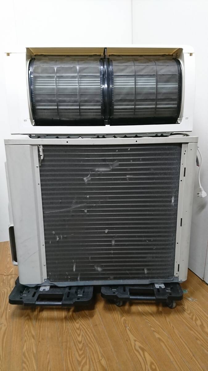 ☆DAIKIN ダイキン ルームエアコン AN63VRP-W 2018年製 うるるとさらら うるさら7 主に20畳用 200V 千葉直接引取りOK☆_画像4