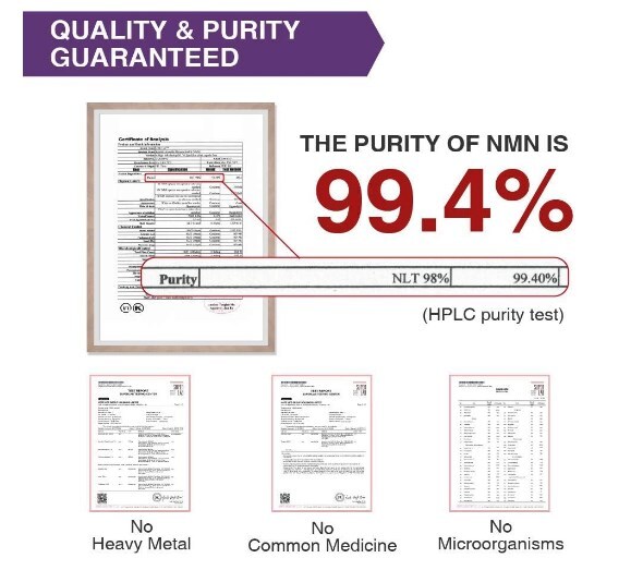 NMN サプリメント Lovita 高純度99％以上 60カプセル入 12000mg 2箱セット 43000円相当