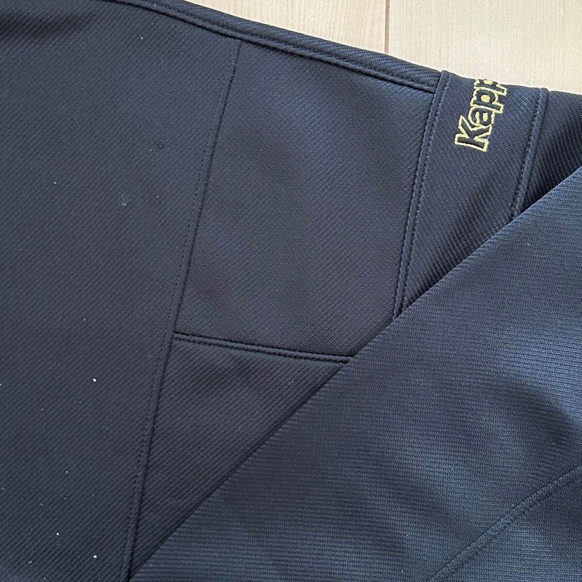 90s Kappa Kappa спортивная куртка retro джерси черный мужской M размер соответствует Vintage б/у одежда 