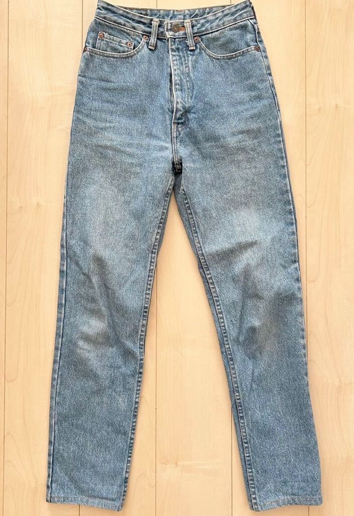 良品　90s　Levi's 505 0217　スリム　テーパード　デニムパンツ　ジーパン　ジーンズ　W29 L31　9号　レディース　Mサイズ相当_画像2