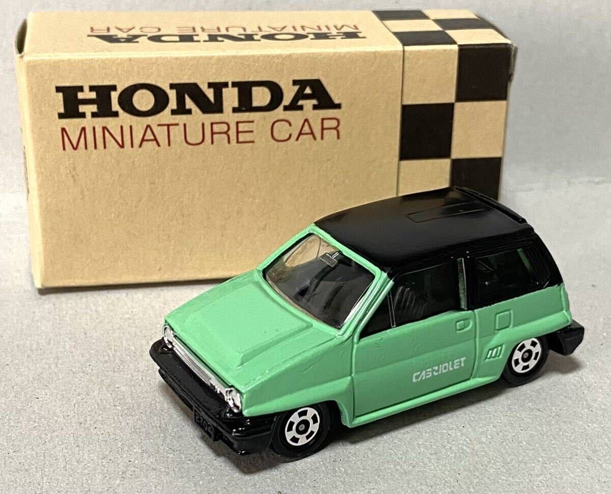 トミカ HDM特注 ホンダ シティ カブリオレ グリーン_画像1