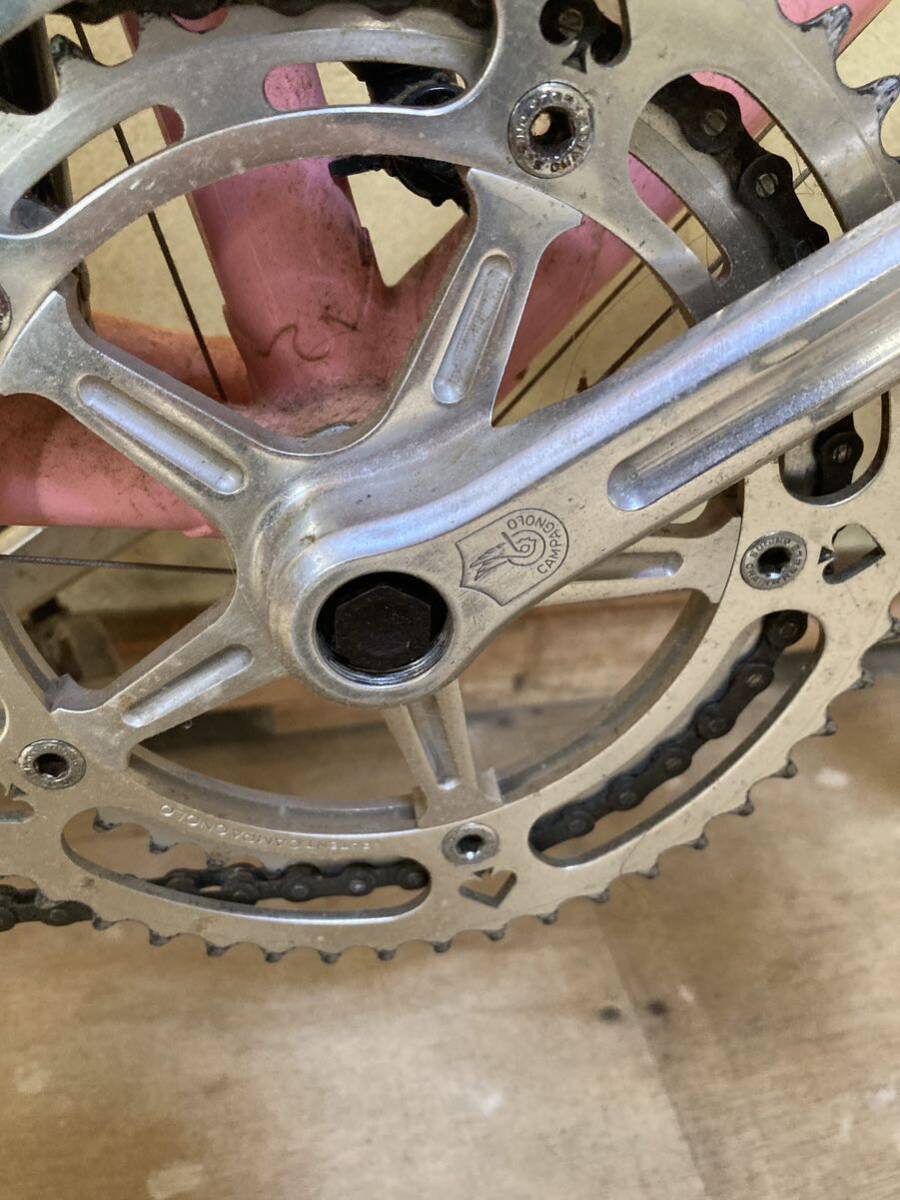 メーカー不明 ロードバイク ビンテージ カンパニョーロ Campagnolo等 現地引渡しのみの画像7