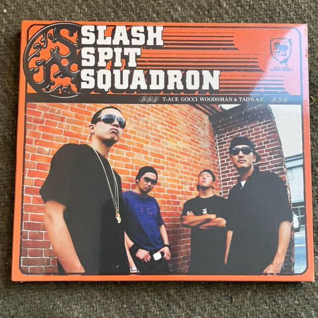 CD SLASH SPIT SQUADRON t-Ace Lunch Time Speax hiphop rap 日本語RAP ジャパニーズ 翼_画像1
