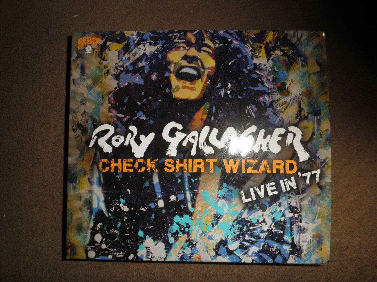 RORY GALLAGHER CHECK SHIRT WIZAED LIVE IN '77 (2CD)の画像1