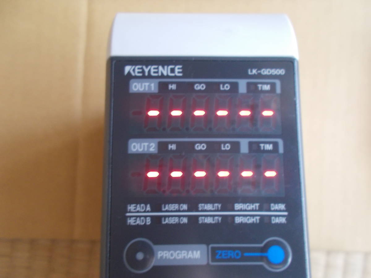 Yahoo!オークション - KEYENCE 高速・高精度CCDレーザ変位計 LK Yahoo!オークション - KEYENCE 高速・高精度CCDレーザ変位計 LK