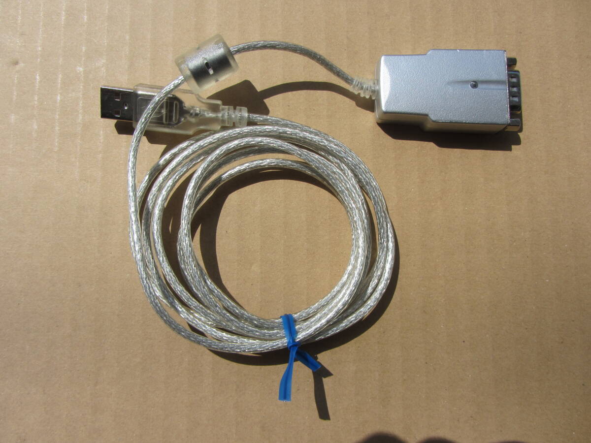 *[ free shipping ][ used ][ operation goods ] corporation net mechanism USB-RS232C( serial ) conversion cable US-111 RS-232C USB conversion *