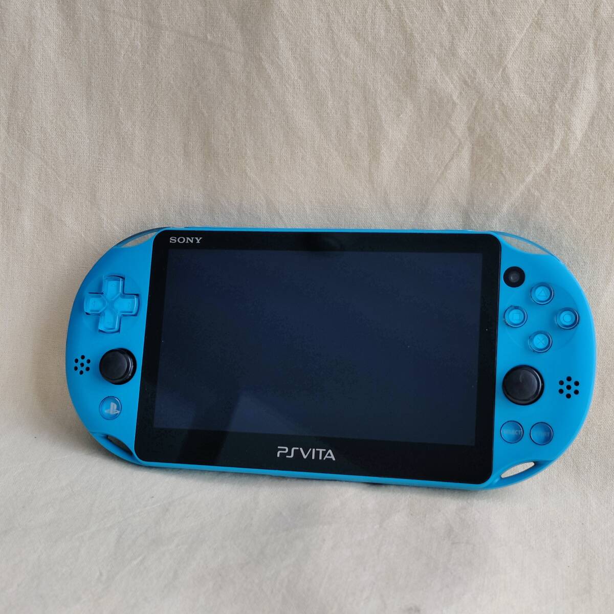 【DF6LPJ】SONY Playstation VITA PCH-2000 本体のみ メモリーカード32GB ソフト ジャンク JUNK PS VITA_画像1