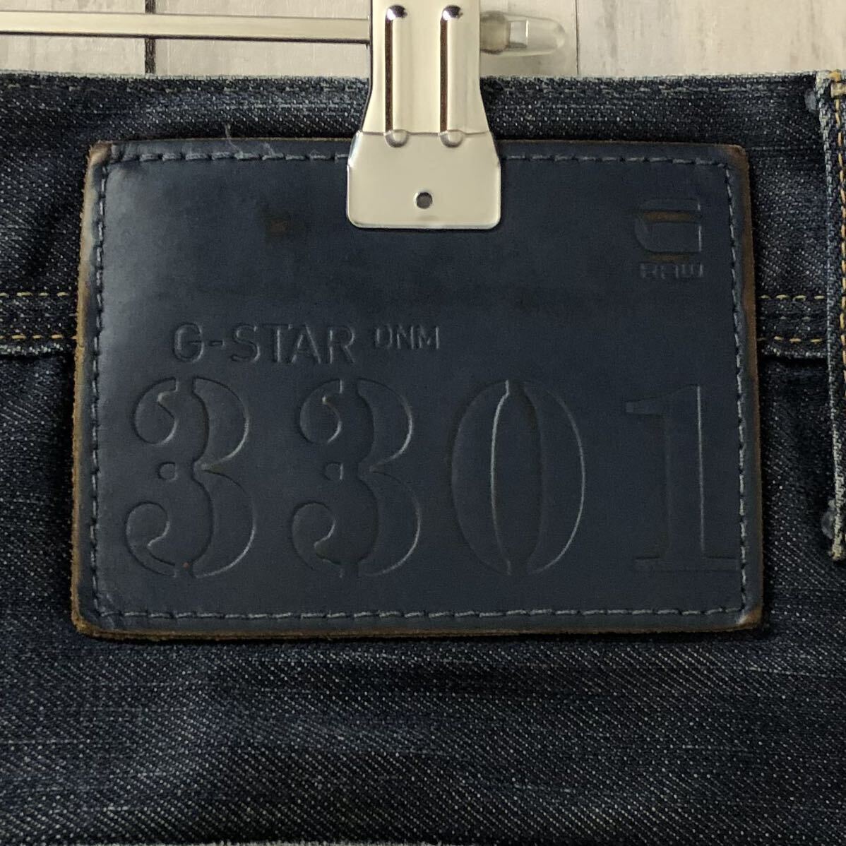 G-STAR RAW ジースターロゥ US アメリカ古着 ルーズ デニム ジーンズ 36×36_画像7