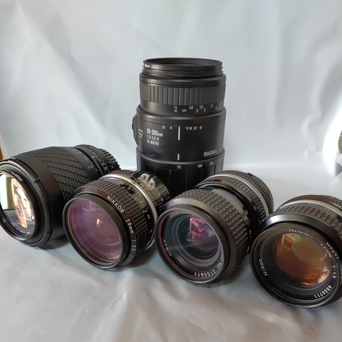 5100円 Nikon SIGMA レンズ5本セット ズーム マクロ 単焦点 光学 5100円 Nikon SIGMA レンズ5本セット ズーム マクロ 単焦点 光学