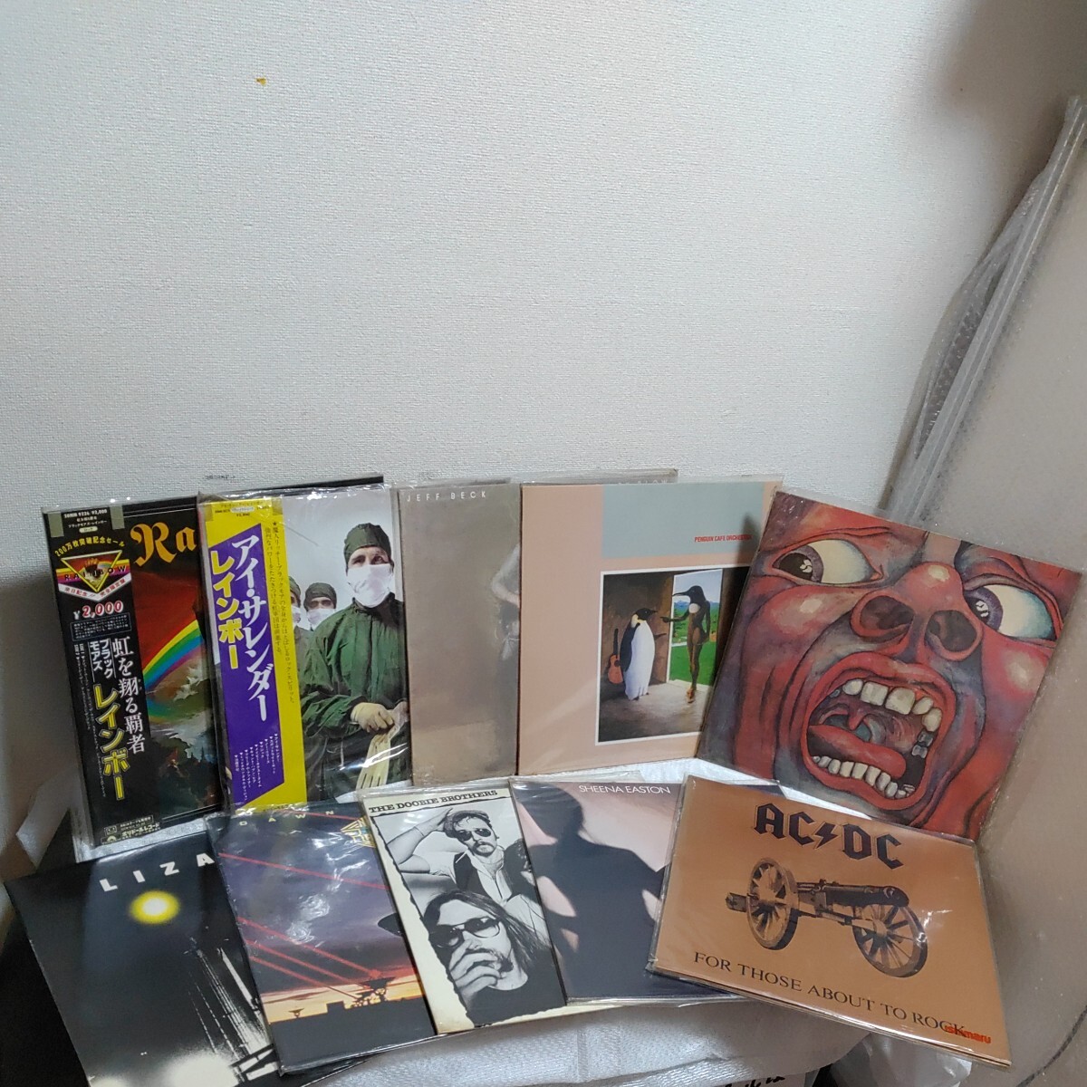 [10 pieces set ] western-style music record ② King Crimson rock and pop o-ke -stroke la0325-pc width ②-SA2