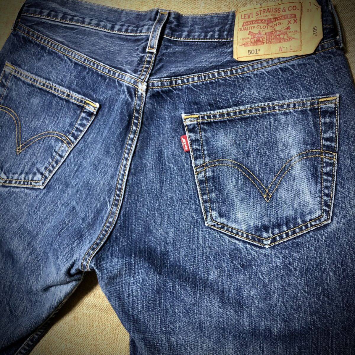 【理想的な風合い】USED Levi's 501【34inc】_画像5