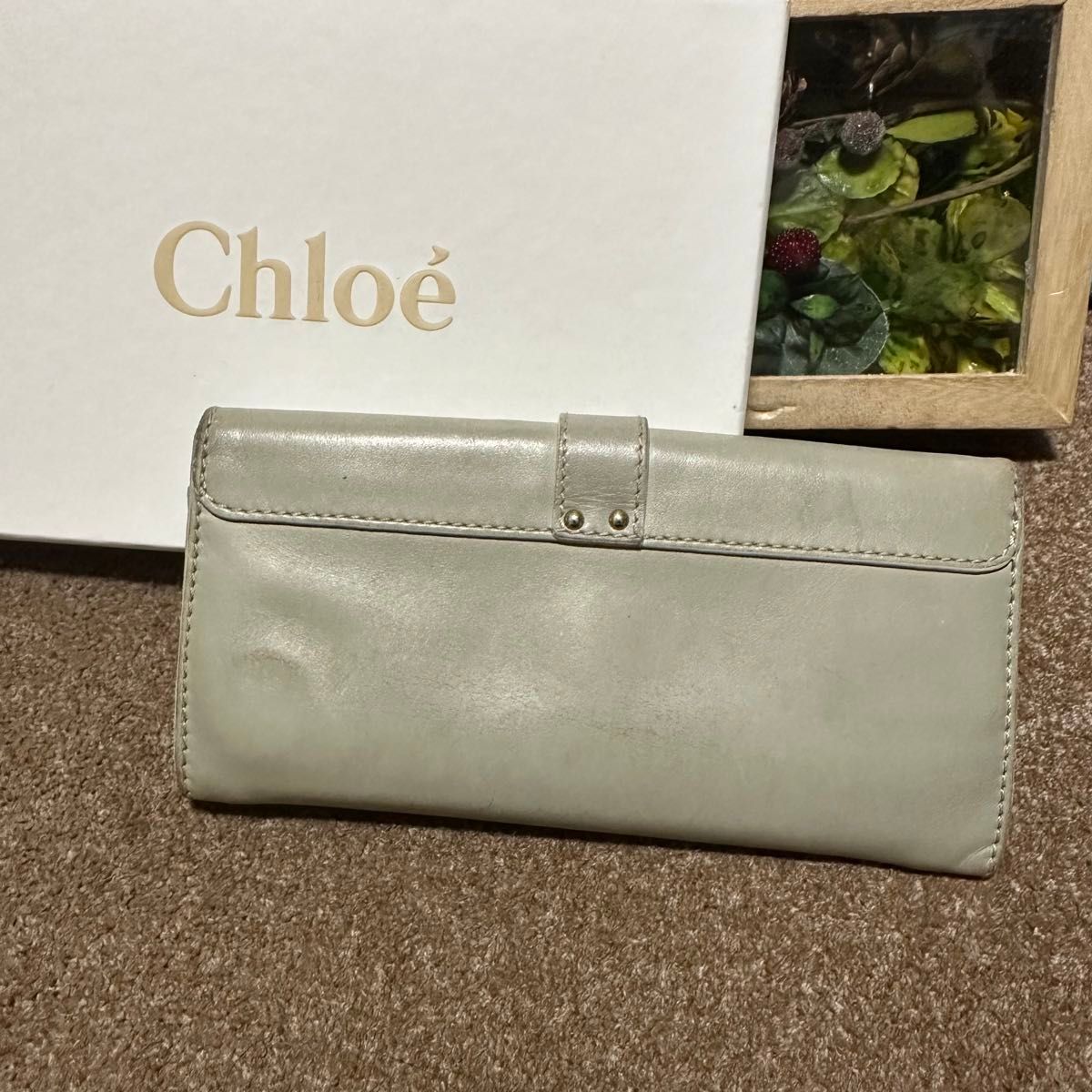 クロエ Chloe 長財布 本革 ウォレット