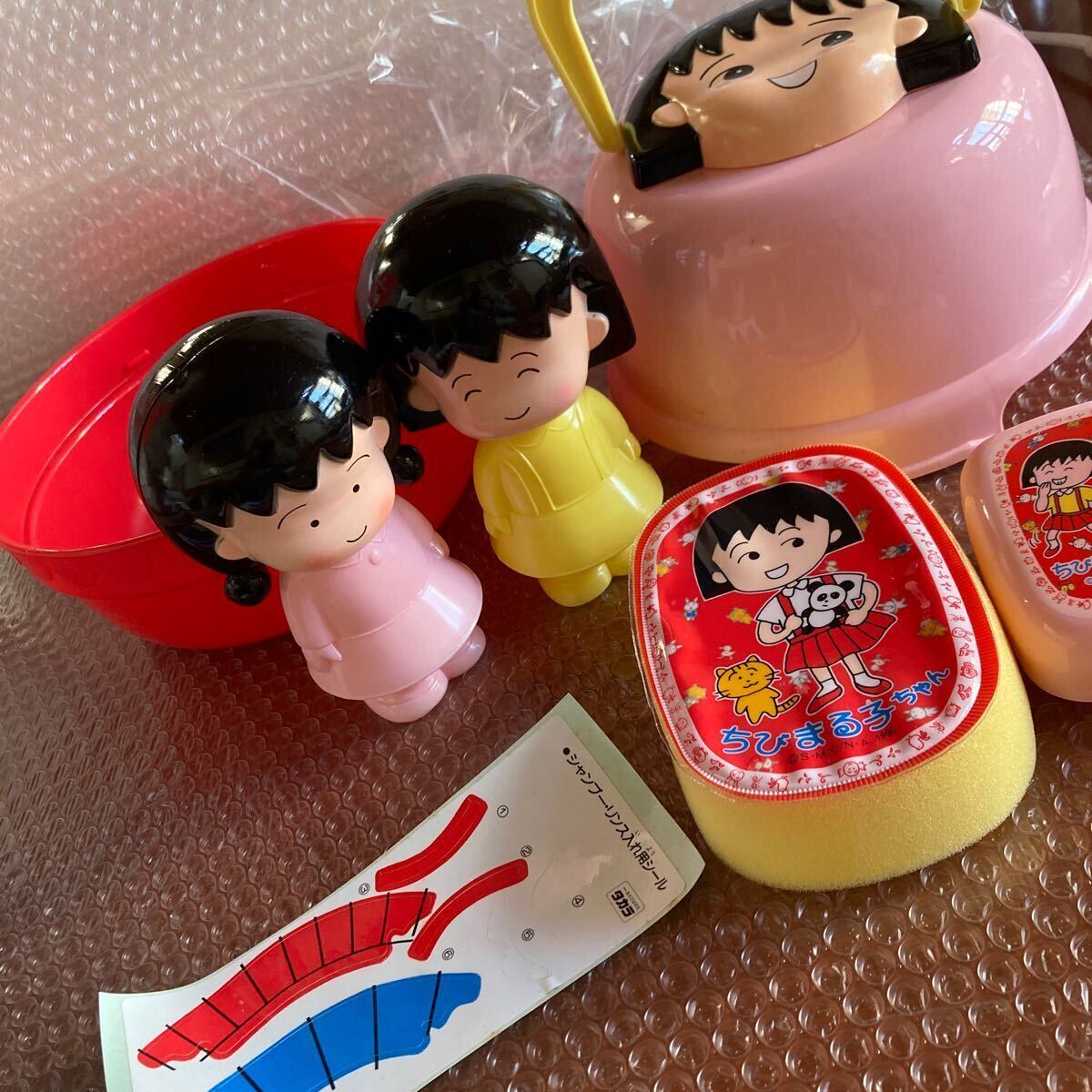 (新品未使用品) ちびまる子ちゃんの おふろセット Yahoo!オークション - 未使用【ちびまる子ちゃん 】おふろセット