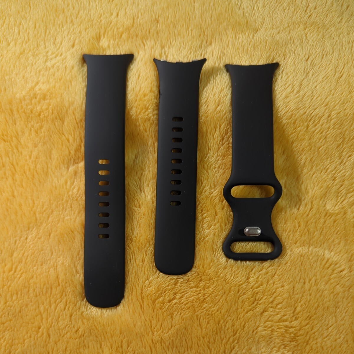Google Pixel Watch Obsidian active band original band 2 size set beautiful goods new goods removal goods 