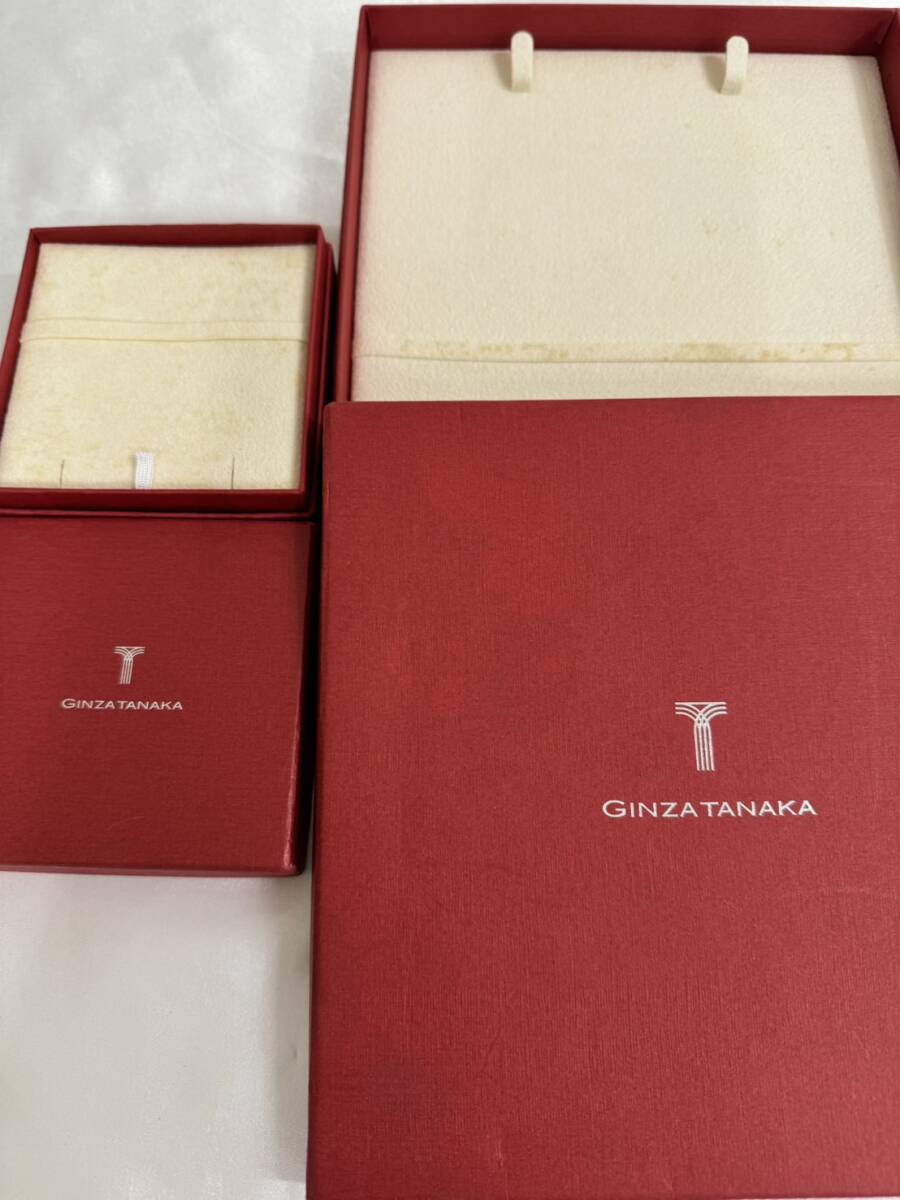 1円 まとめ 銀座タナカ GINZATANAKA TASAKI タサキ ジュエリー 空箱 ケース 三越 ネックレス 指輪 リング 宝石箱 ボックスの画像2