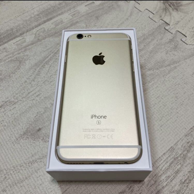 iPhone6s 32GB ゴールド　SIMロック済み　ジャンク_画像2