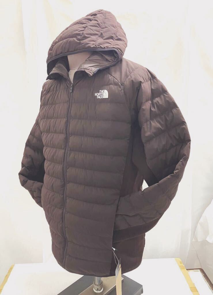 新品未使用 ザノースフェイス THE NORTH FACE レッドランフーディ M 中綿ジャケット NY82393 コールブラウン メンズ フルジップ 148449_画像4