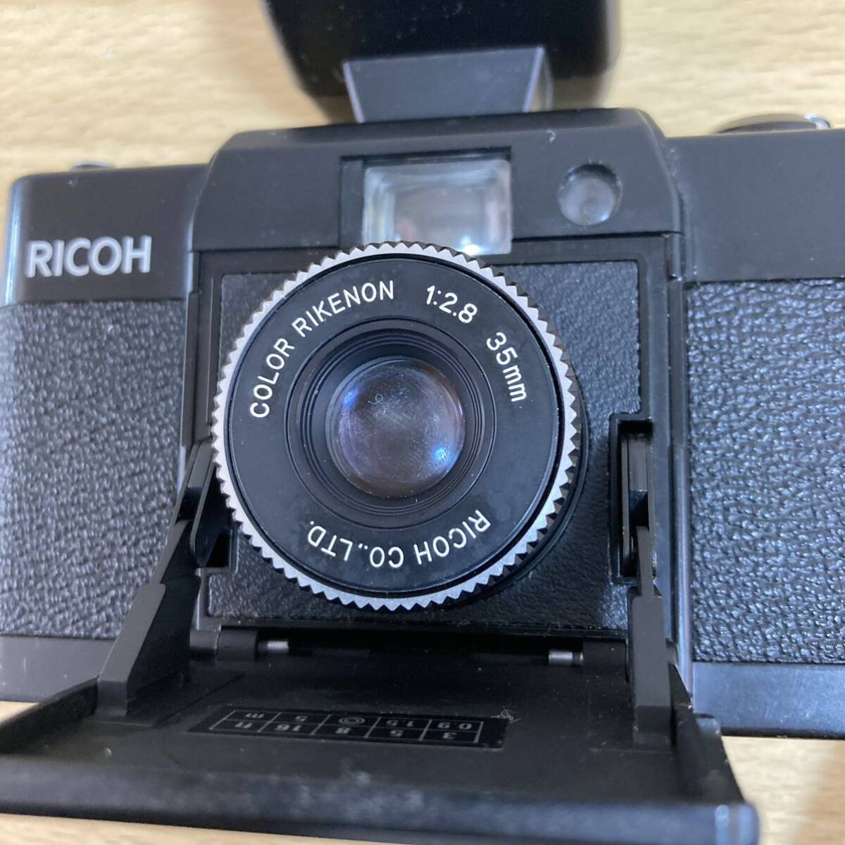 RICOH リコー FF-1 レンズ COLOR RIKENON 35mm F2.8 フィルムカメラ コンパクトカメラ 3 ス 5314_画像10
