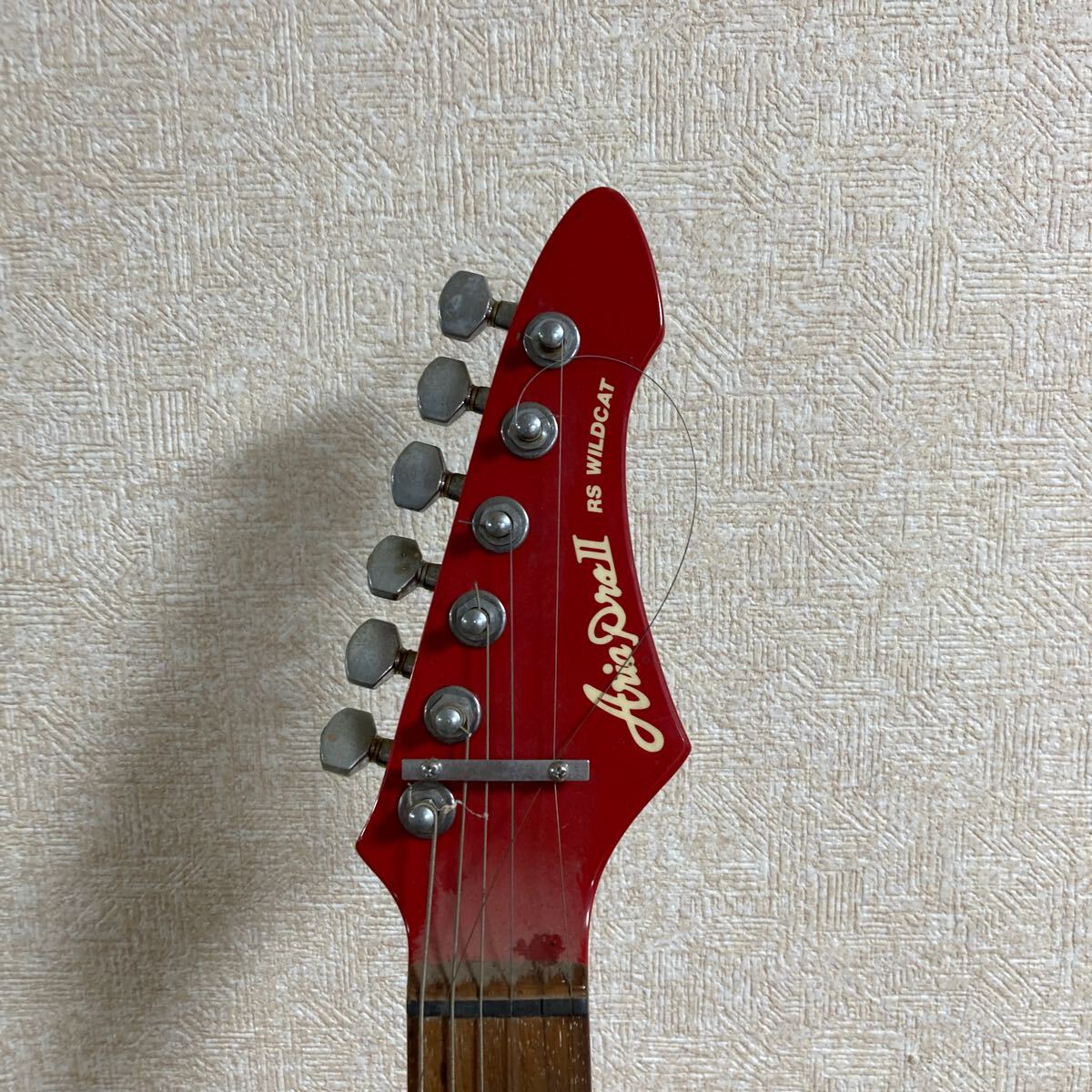 Aria Pro Ⅱ アリアプロⅡ エレキギター C000103 MADE IN JAPAN 弦楽器 楽器 演奏 全長約99cm 3 ス 5318_画像4