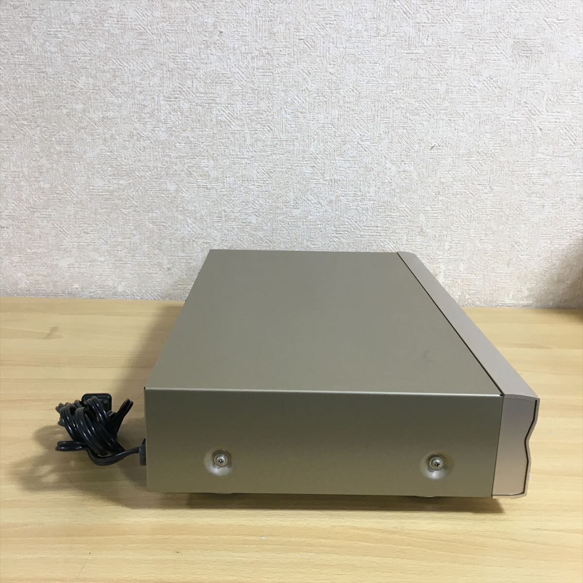 YAMAHA ヤマハ CDX-496 シルバー×ゴールド NATURAL SOUND CONPACT DISC PLAYER CDプレーヤー オーディオ機器 通電確認済み 3 ス 5400の画像6