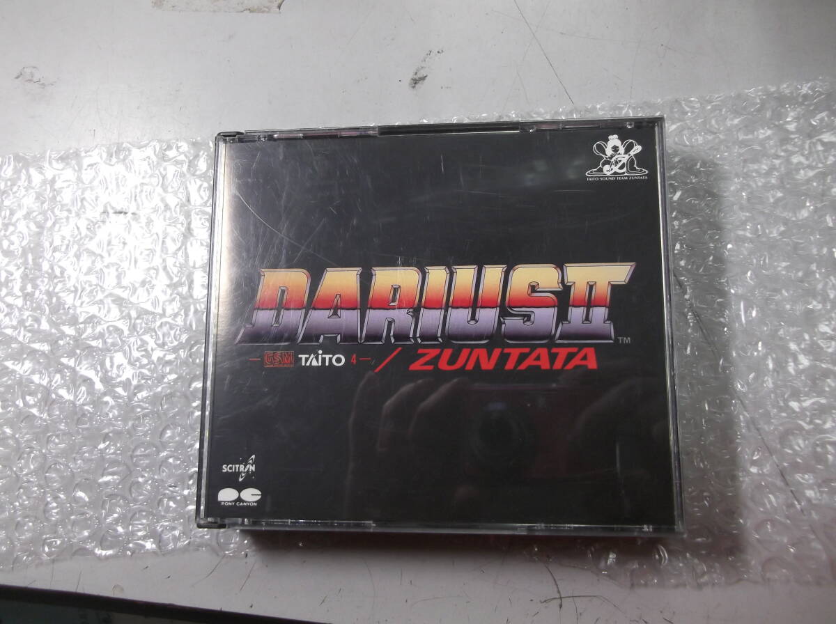 送料無料 CD ダライアス2 ZUNTATA タイトー サウンドトラック サントラ 現状渡し品の画像1