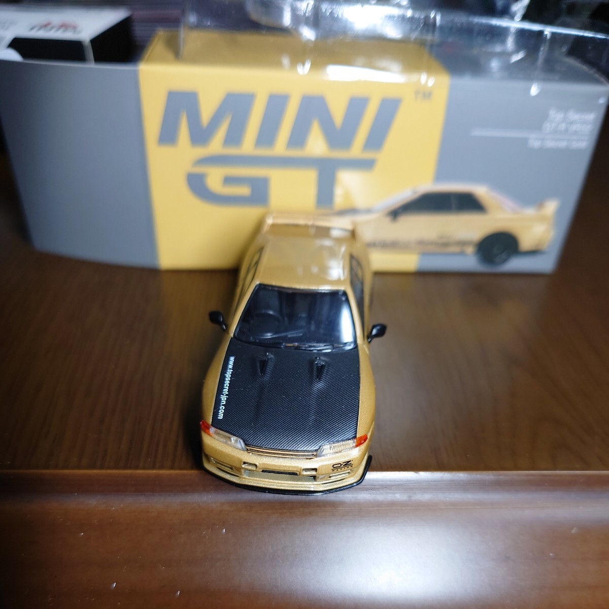 MINIGT トップシークレット　VR32 MGT00431-R miniGT MINI GT ミニGT 　Top　Secret　R32 GT-R ゴールド　開封品_画像10