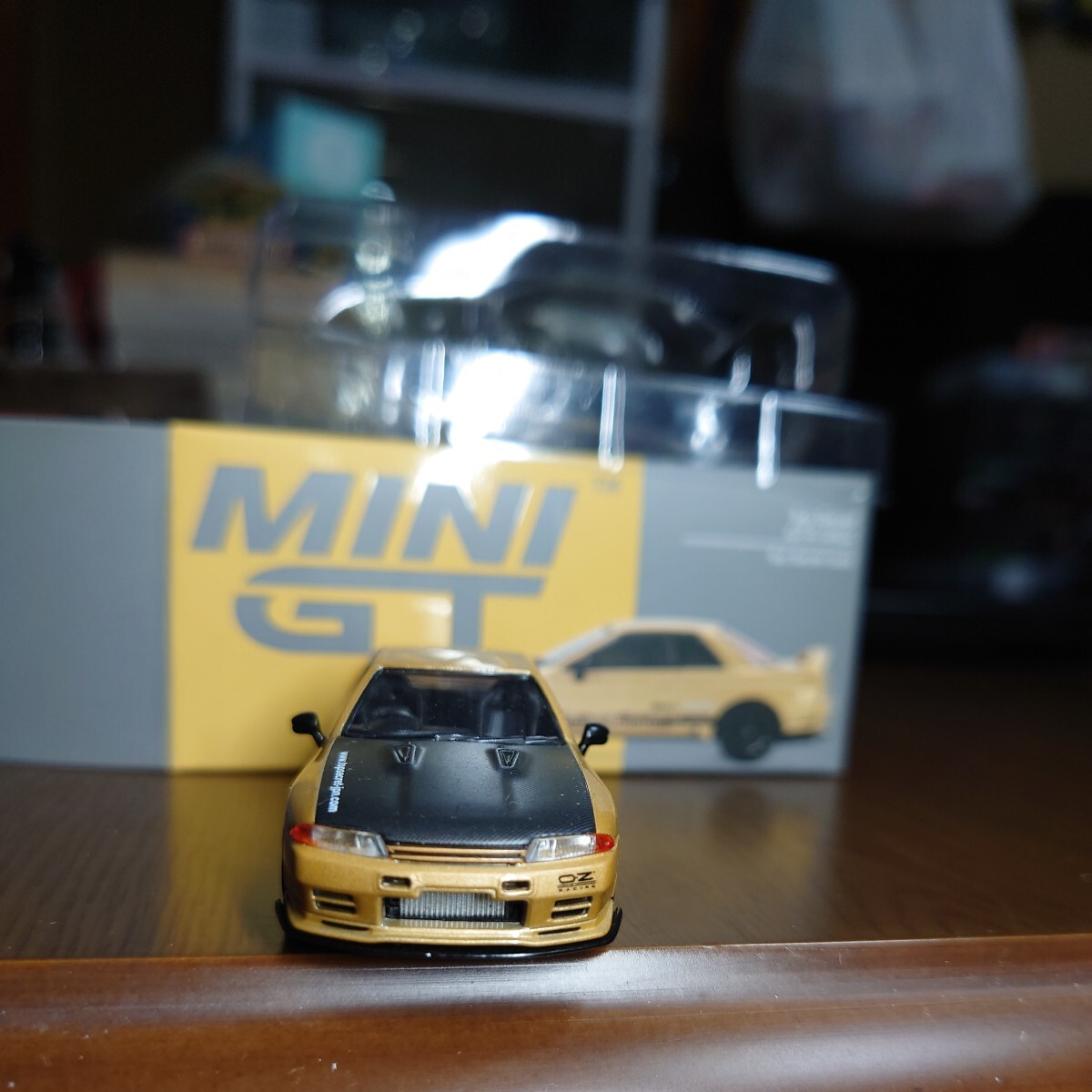 MINIGT トップシークレット　VR32 MGT00431-R miniGT MINI GT ミニGT 　Top　Secret　R32 GT-R ゴールド　開封品_画像9