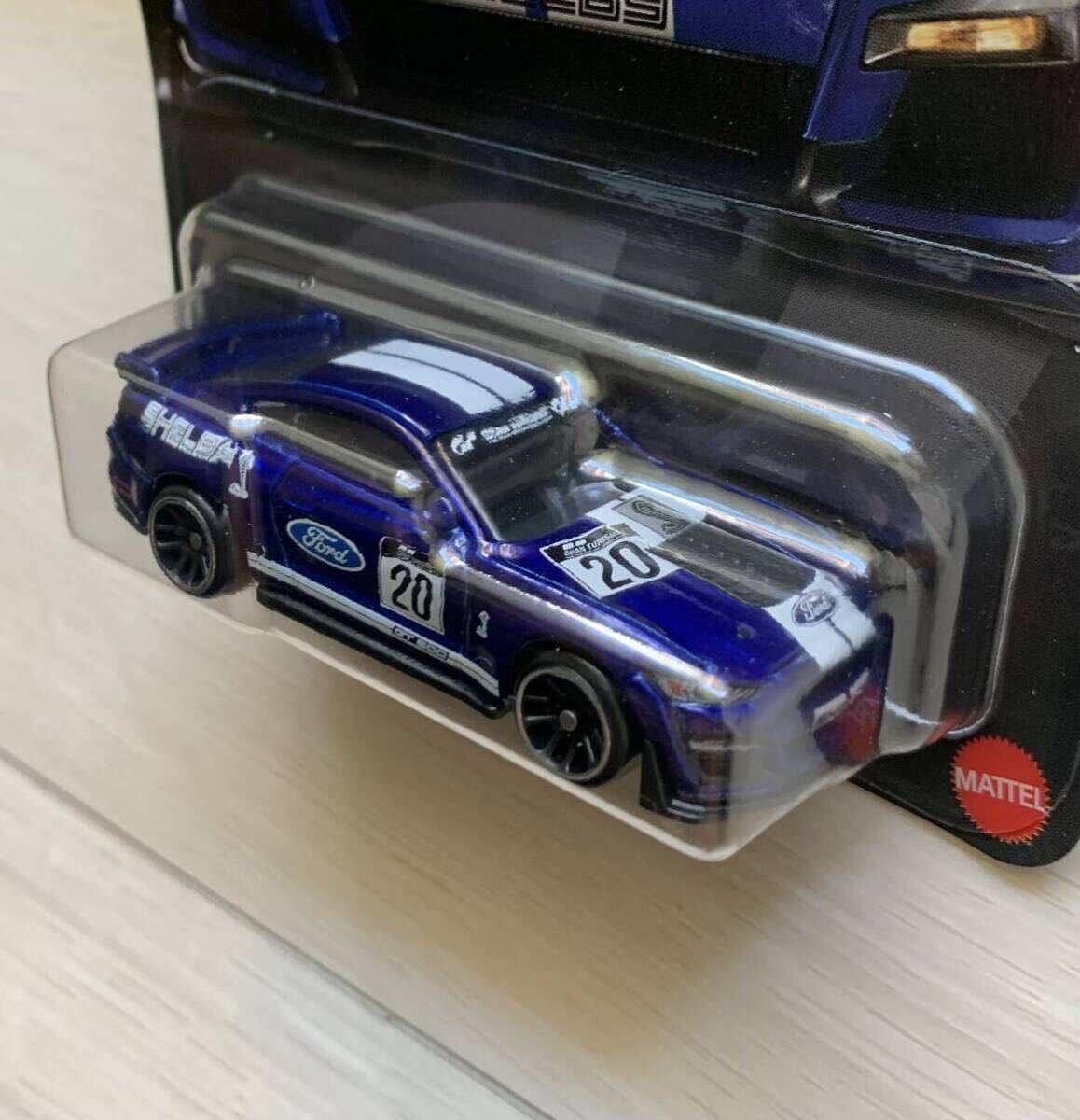 箱発送　★　ホットウィール　グランツーリスモ　★　'20 フォード・マスタング・シェルビー GT500　★　1/64 ミニカー Hot Wheels_画像3