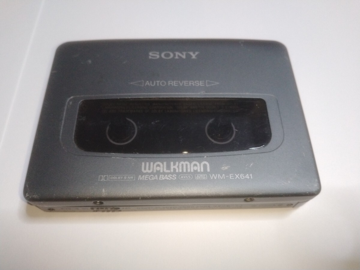 WM-EX641　ウォークマン　Walkman　カセット　SONY　ジャンク_画像3