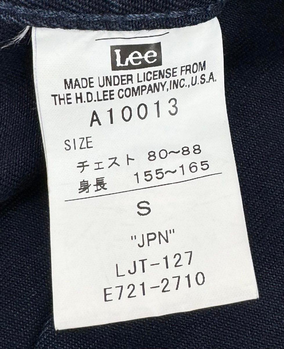 Lee リー ライダース 101J コットン ツイル カラー デニム トラッカー ジャケット Gジャン A10013 S 紺/ネイビー_画像5