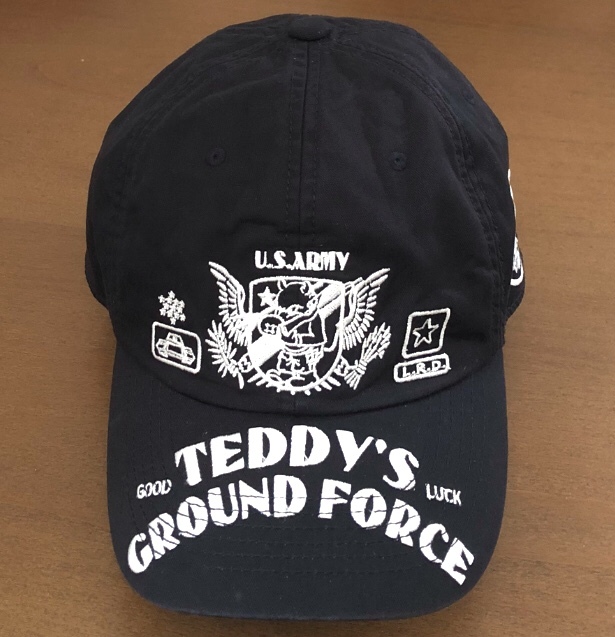 TED COMPANY キャップ TEDMAN 刺繍 CAP 黒 US ARMY モチーフ 帽子 アメリカ ブランド や アメカジ MILITARY ウェア 好きに も デッドマン_画像2