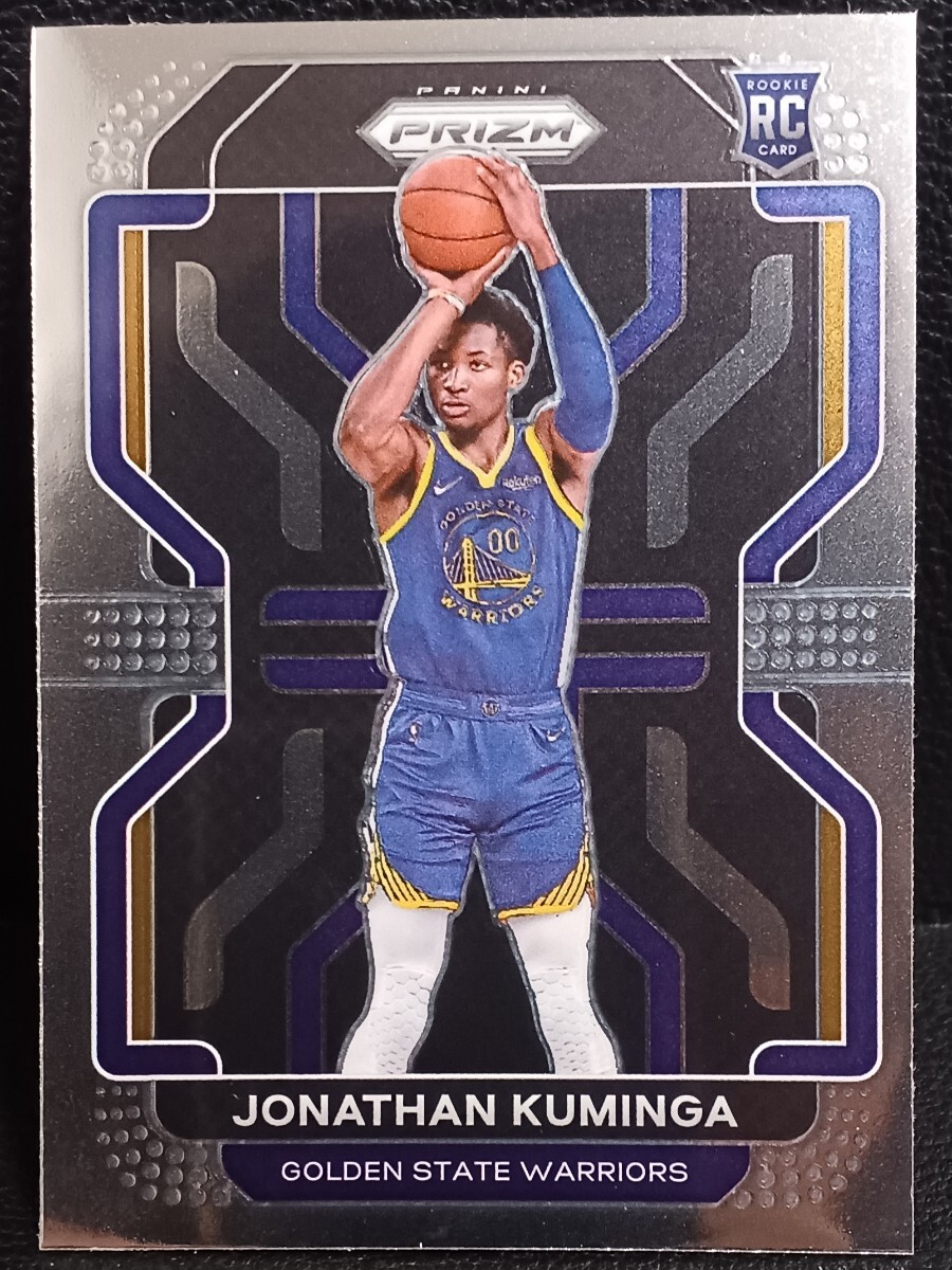 2021-22 Panini Prizm Basketball Jonathan Kuminga RC NBA ルーキー Warriors _画像1