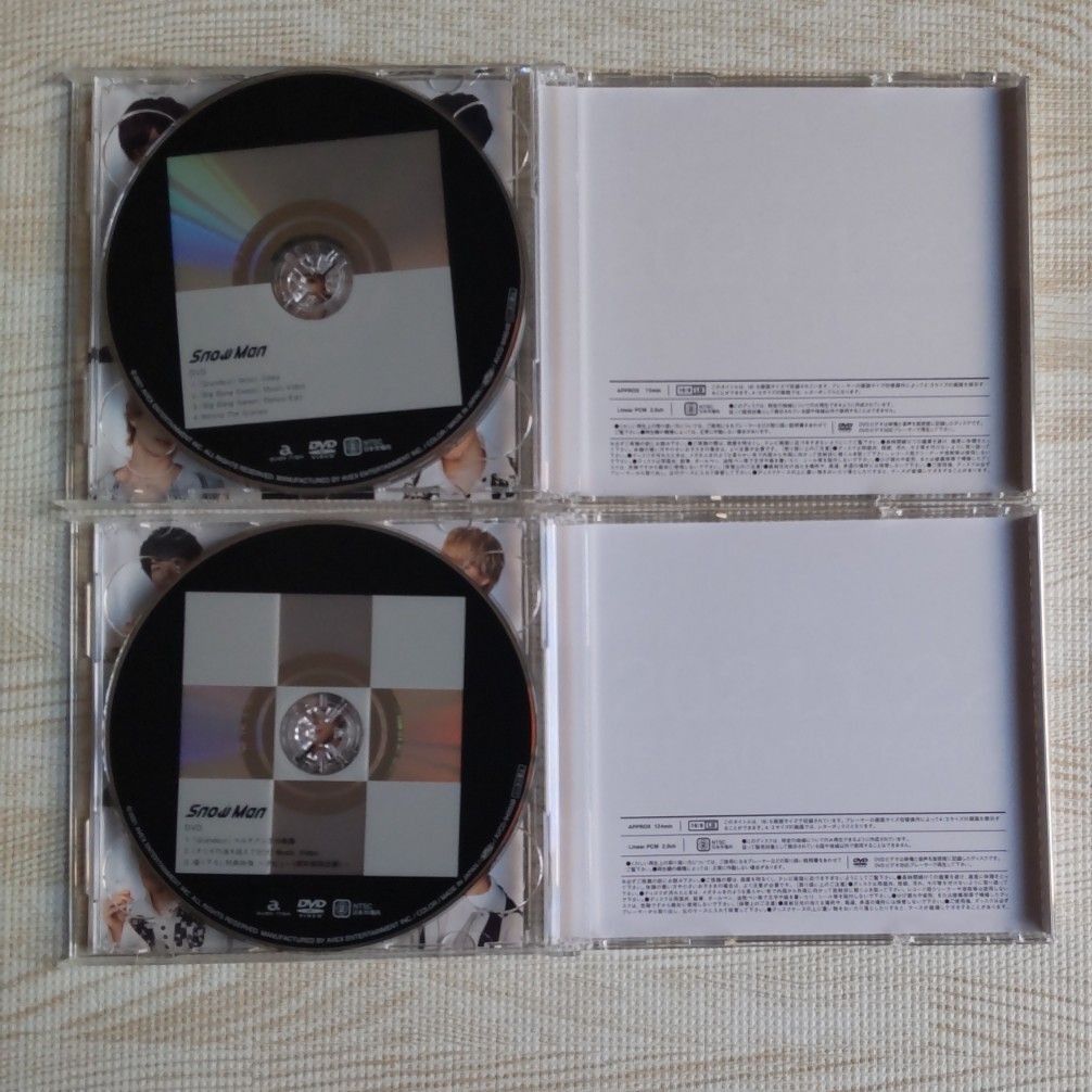 Snow Man Grandeur  初回盤A+B CD+DVD  スリーブ仕様