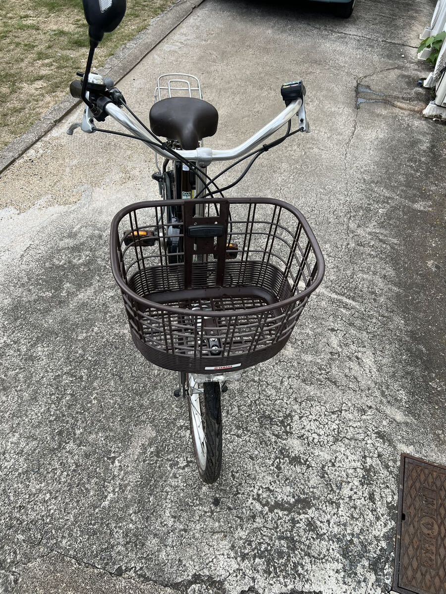 YAMAHA велосипед с электроприводом PAS SION 20 дюймовый с зарядным устройством 