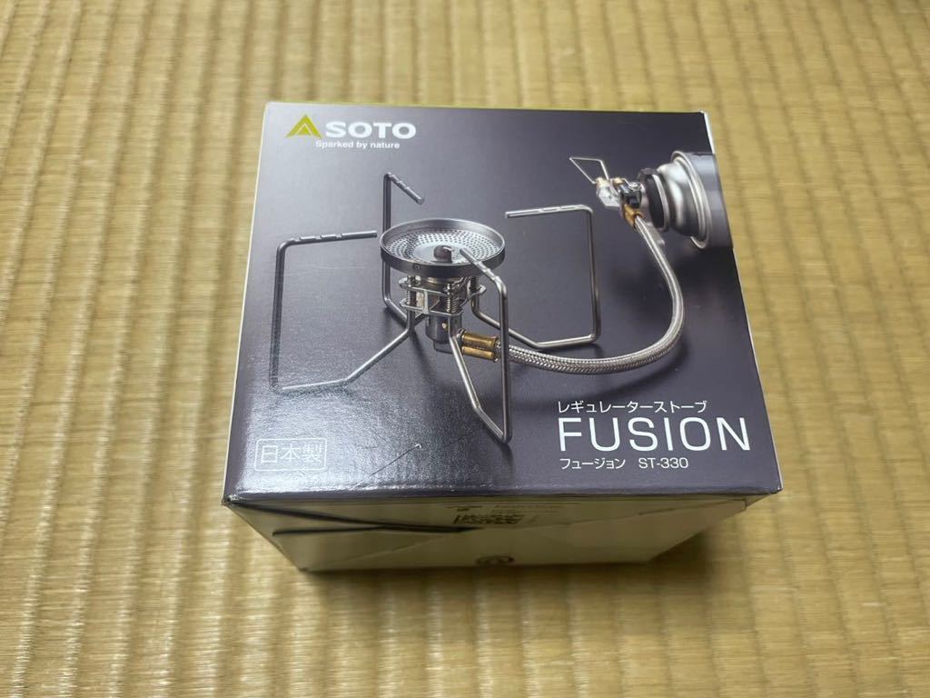 SOTO レギュレーターストーブ FUSION（フュージョン）ST-330 ソロキャン　ゆるキャン　_画像1