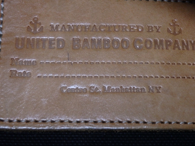 ユナイテッド　バンブー　黒　キャンバスx革　フラップ　ショルダー united bamboo_画像4